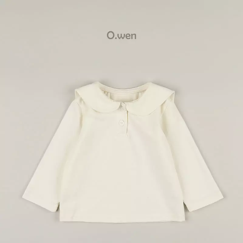O Wen - Korean Children Fashion - #kidzfashiontrend - Bebe Sailor Collar Tee - 3