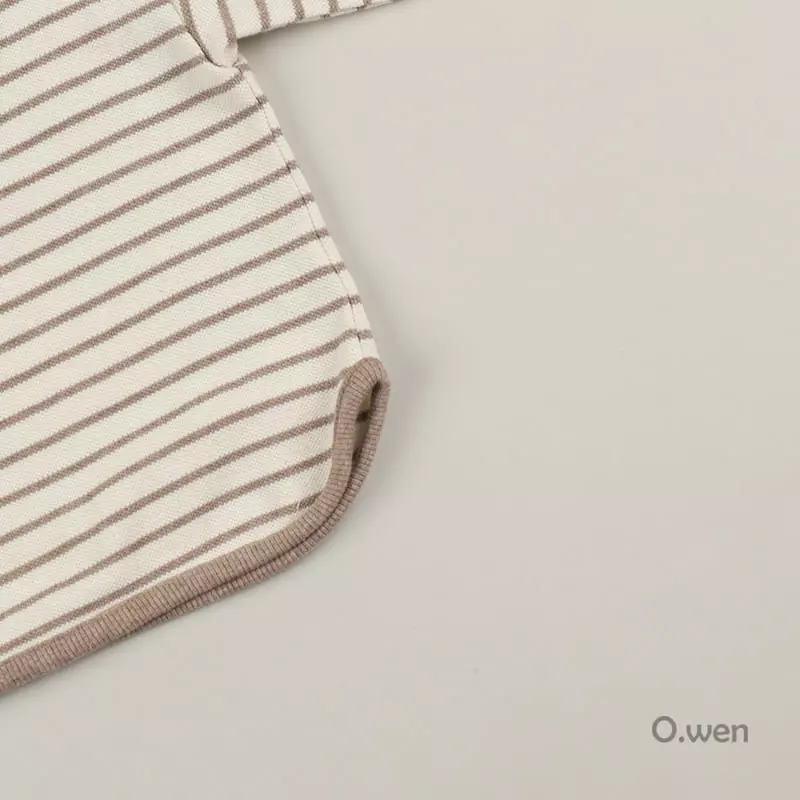 O Wen - Korean Children Fashion - #littlefashionista - Bebe Poke Stripes Tee - 10