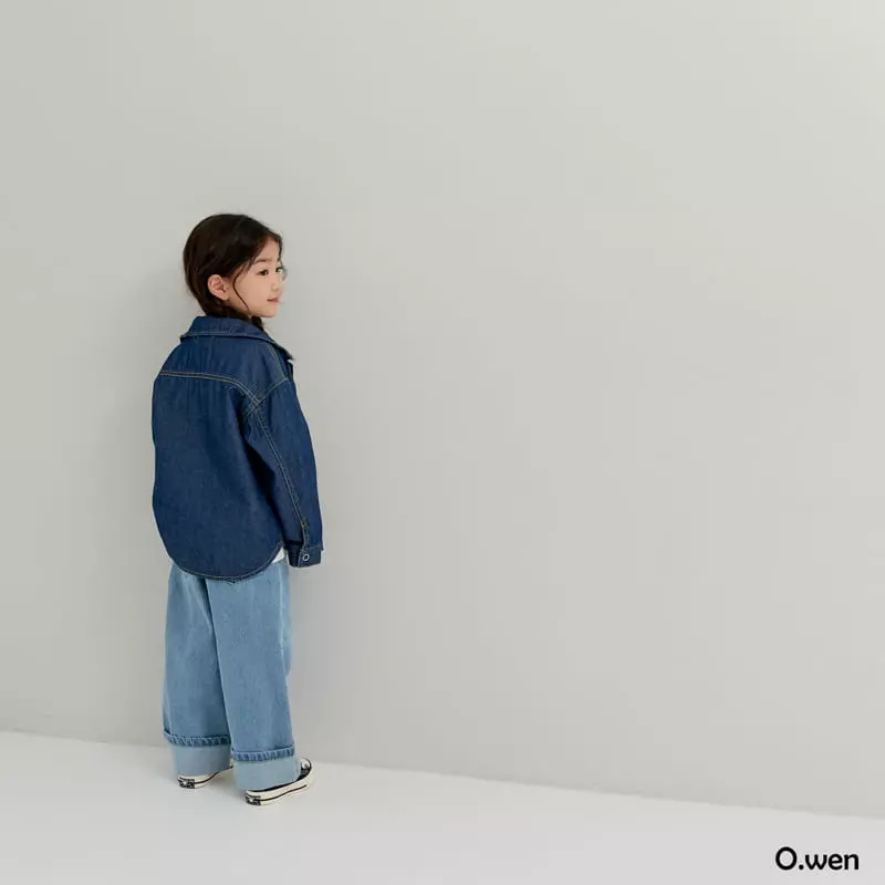 O Wen - Korean Children Fashion - #minifashionista - 1616 Denim Shirt - 7