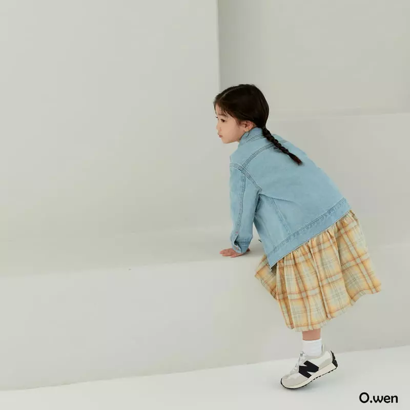 O Wen - Korean Children Fashion - #prettylittlegirls - Show Me Denim Jacket - 5