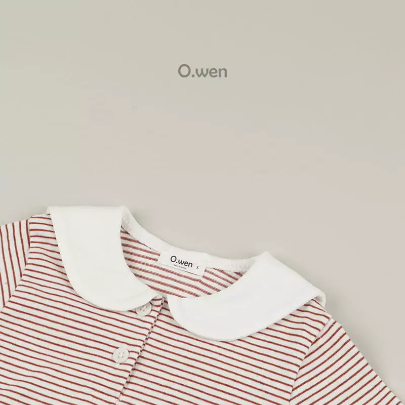 O Wen - Korean Children Fashion - #stylishchildhood - Bebe Sailor Collar Tee - 11