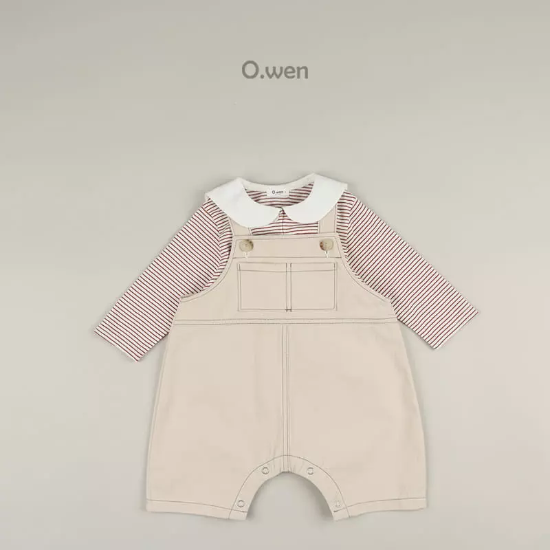 O Wen - Korean Children Fashion - #todddlerfashion - Bebe Cotton Dungarees - 11