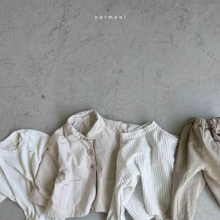 Oatmeal - Korean Children Fashion - #childofig - Judy Slit Pants - 12