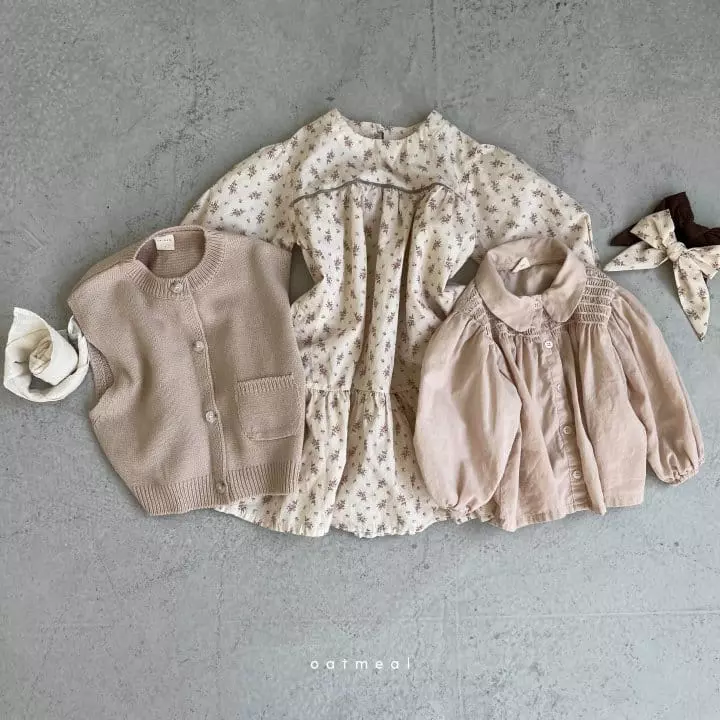 Oatmeal - Korean Children Fashion - #childofig - Bale Scarf - 3
