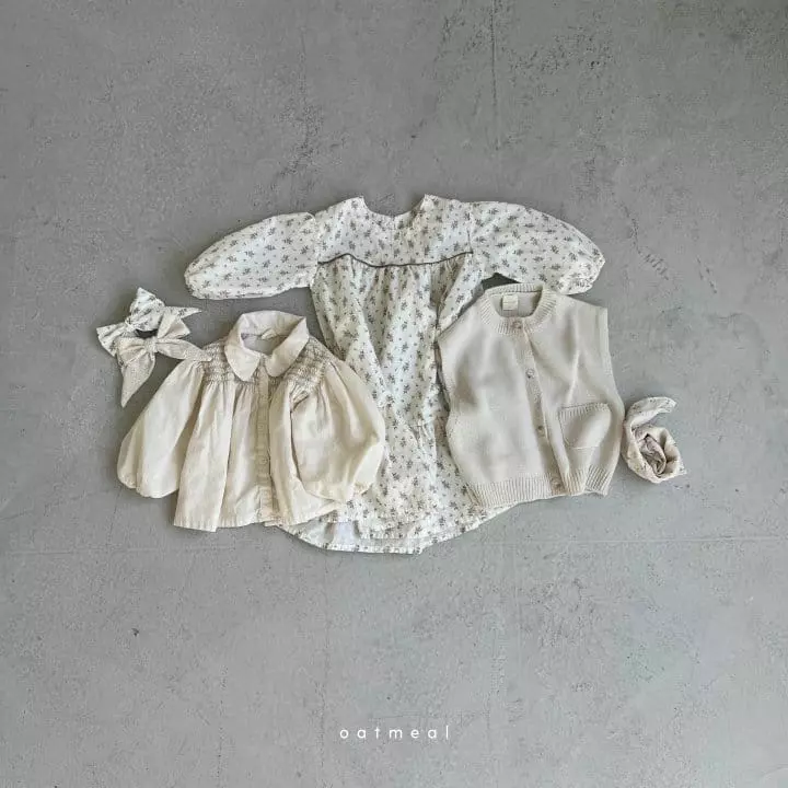 Oatmeal - Korean Children Fashion - #childofig - Bale Scarf - 4