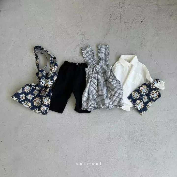 Oatmeal - Korean Children Fashion - #childofig - Wiz Flower Eco Bag - 3