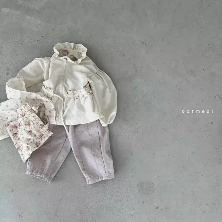 Oatmeal - Korean Children Fashion - #childofig - Wiz Flower Eco Bag - 4