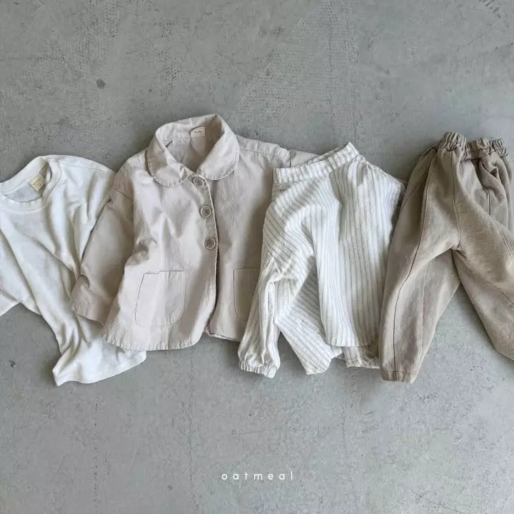 Oatmeal - Korean Children Fashion - #childrensboutique - Lev Jacket - 12