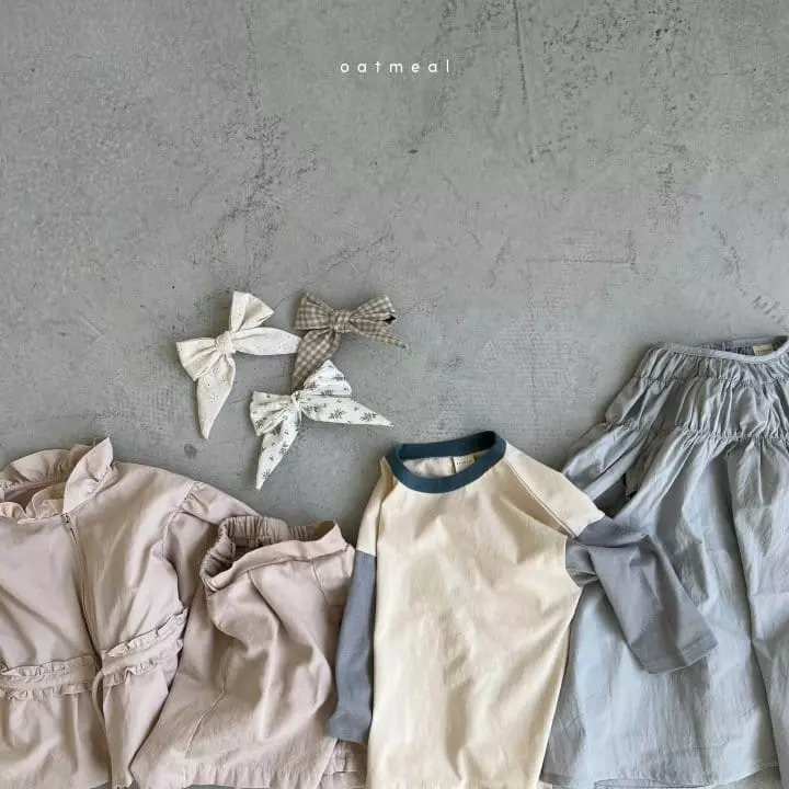 Oatmeal - Korean Children Fashion - #designkidswear - Ander Round Tee - 2