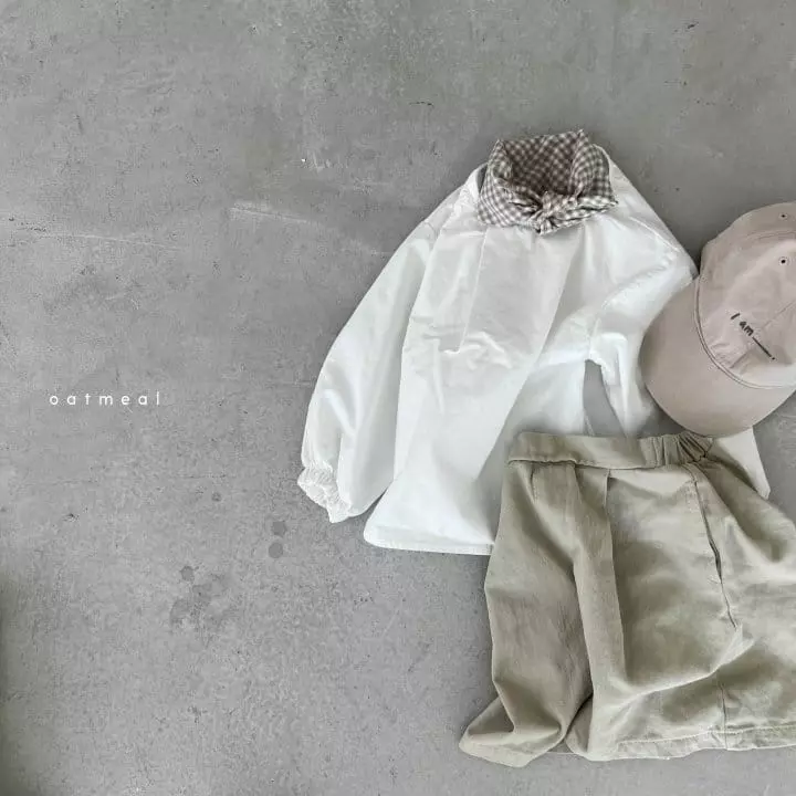 Oatmeal - Korean Children Fashion - #discoveringself - Franc Sua Blouse - 5