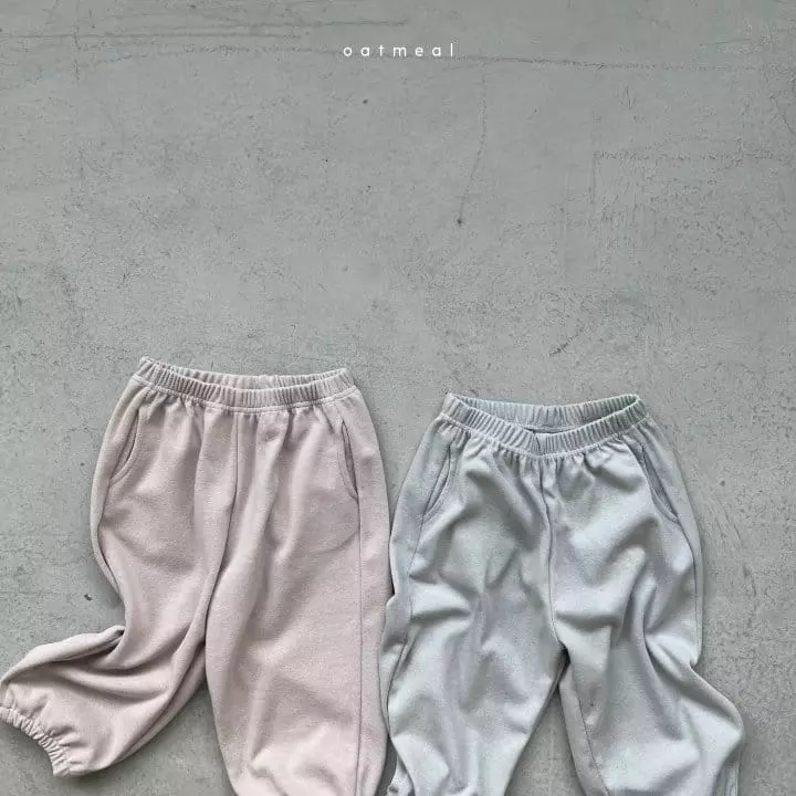 Oatmeal - Korean Children Fashion - #discoveringself - Molly Banding Pants