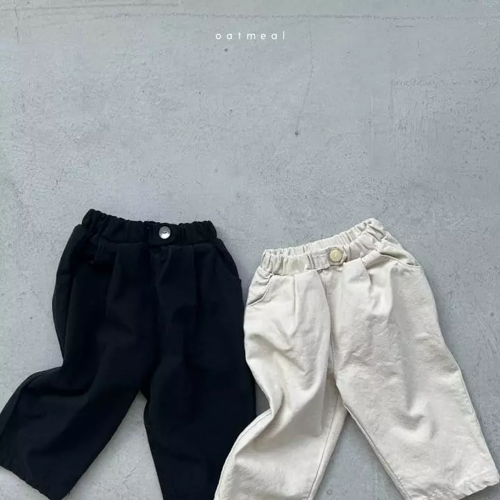 Oatmeal - Korean Children Fashion - #fashionkids - Ture Bijou Pants