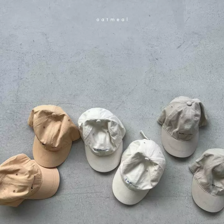 Oatmeal - Korean Children Fashion - #fashionkids - I Am Vintage Ball Cap - 10