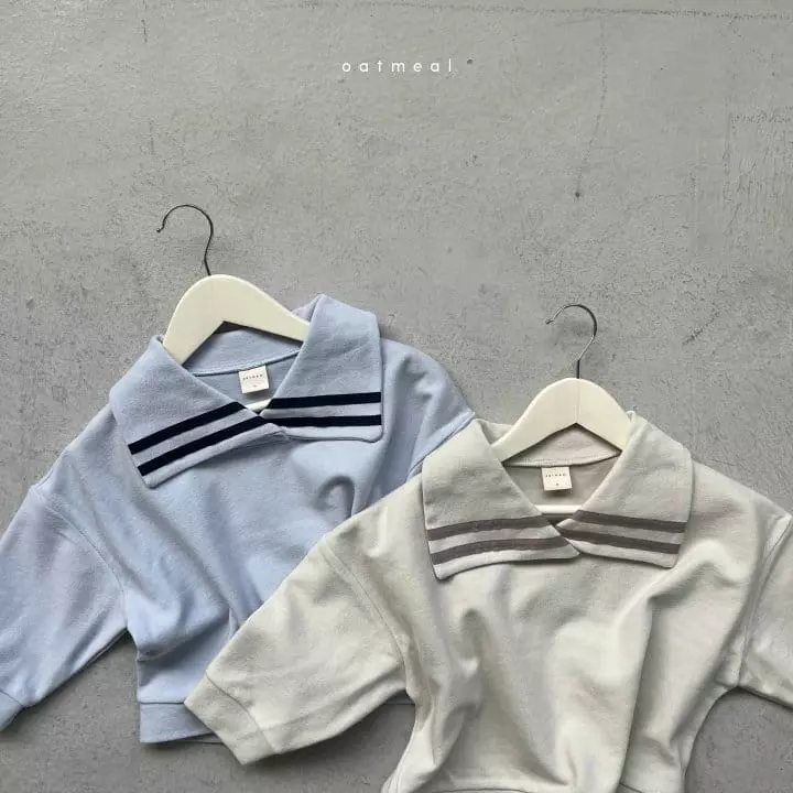 Oatmeal - Korean Children Fashion - #fashionkids - Only Sailor Sweatshirt