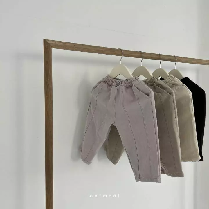 Oatmeal - Korean Children Fashion - #kidzfashiontrend - Judy Slit Pants - 6
