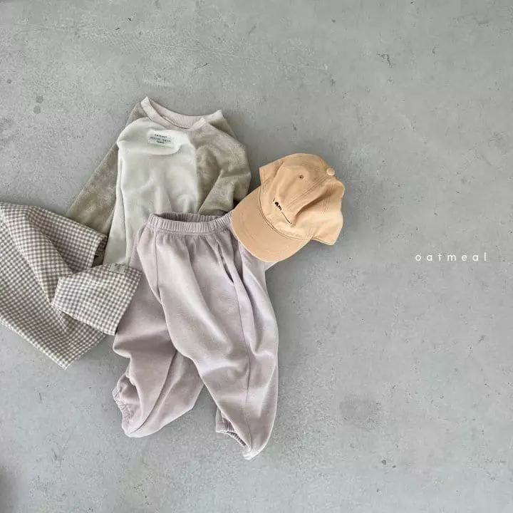 Oatmeal - Korean Children Fashion - #kidzfashiontrend - Labo Towel Raglan Sweatshirt - 6