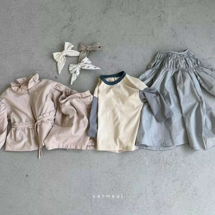 Oatmeal - Korean Children Fashion - #minifashionista - Adel Smocked One-piece - 7