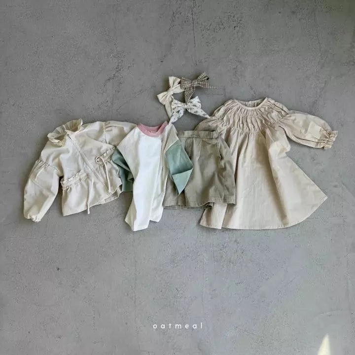Oatmeal - Korean Children Fashion - #minifashionista - Ander Round Tee - 11