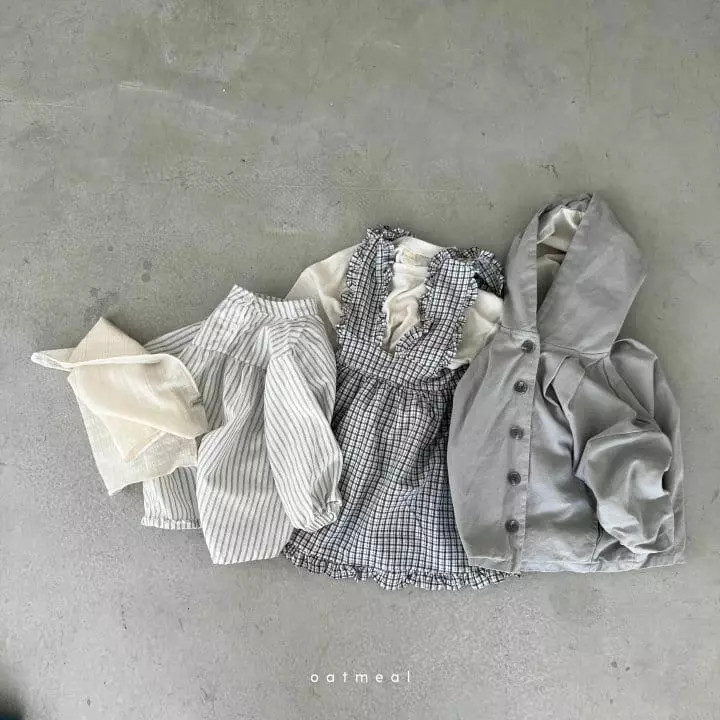 Oatmeal - Korean Children Fashion - #minifashionista - Mos Hoody Jacket - 5