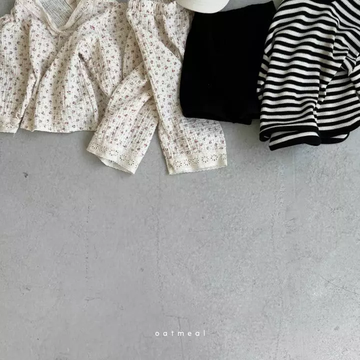 Oatmeal - Korean Children Fashion - #prettylittlegirls - Ois Pajamas - 2