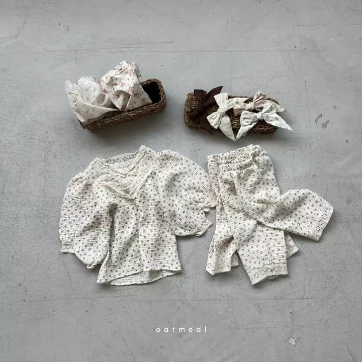 Oatmeal - Korean Children Fashion - #stylishchildhood - Ois Pajamas - 5