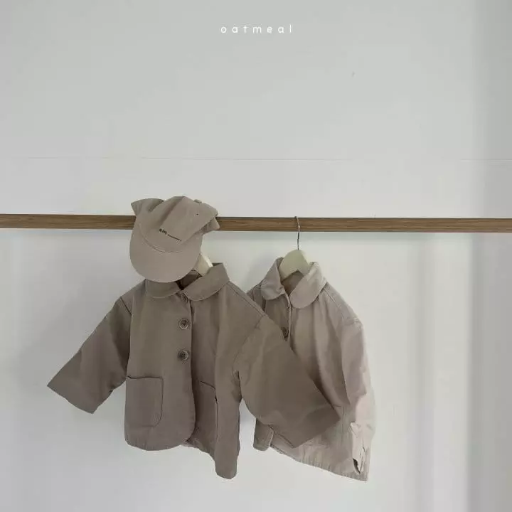 Oatmeal - Korean Children Fashion - #todddlerfashion - Lev Jacket - 8