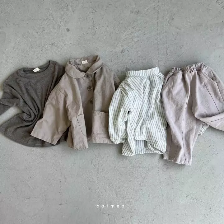 Oatmeal - Korean Children Fashion - #toddlerclothing - Lev Jacket - 9