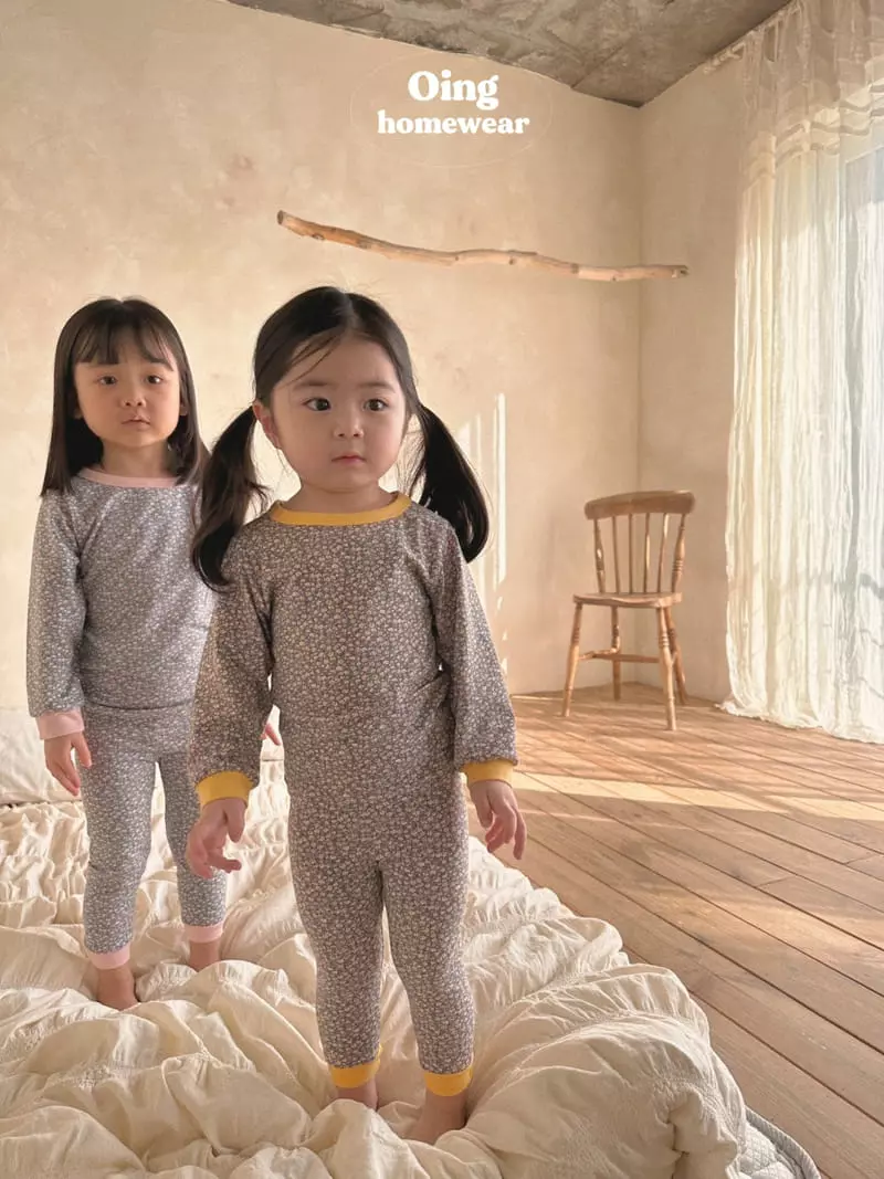 Oing - Korean Children Fashion - #Kfashion4kids - Wol Grandmother Top Bottom Set - 12