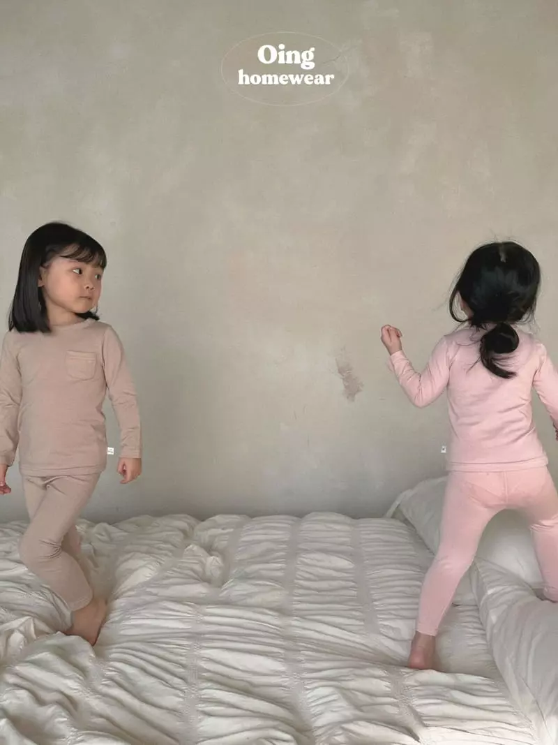 Oing - Korean Children Fashion - #childofig - Milk Top Bottom Set - 9