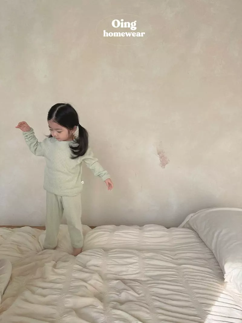 Oing - Korean Children Fashion - #childofig - Cloud Top Bottom Set - 11