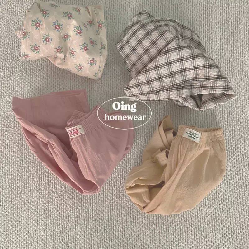 Oing - Korean Children Fashion - #designkidswear - Pattern Pajama Pants - 4