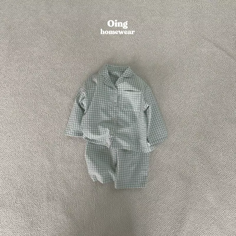 Oing - Korean Children Fashion - #kidsshorts - Sliming Top Bottom Set - 2