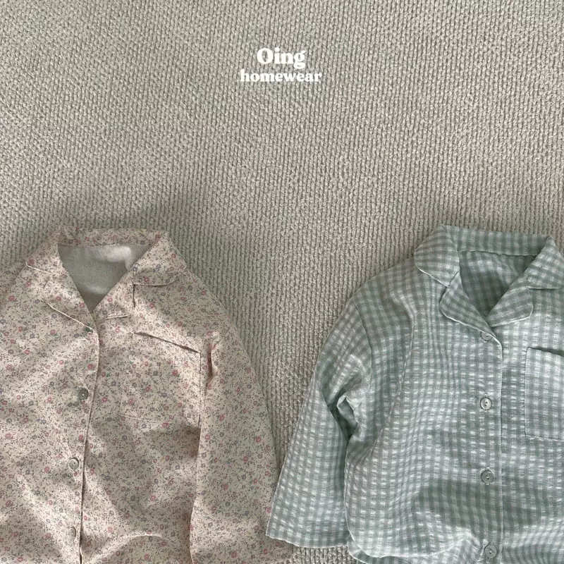 Oing - Korean Children Fashion - #kidsstore - Sliming Top Bottom Set - 4