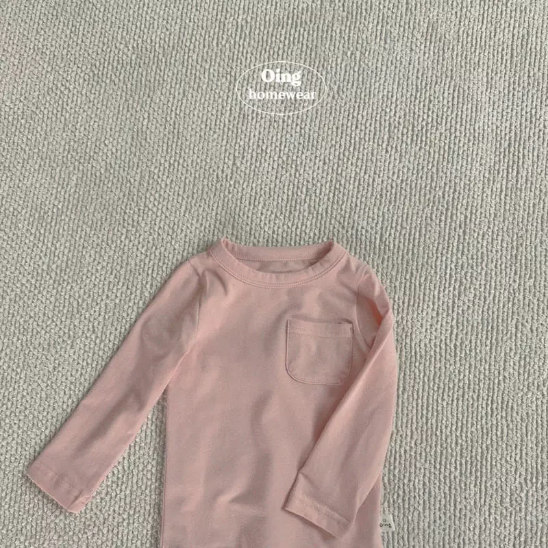 Oing - Korean Children Fashion - #littlefashionista - Milk Top Bottom Set - 2