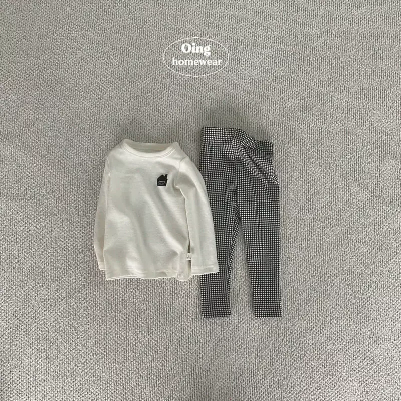 Oing - Korean Children Fashion - #littlefashionista - Home Top Bottom Set