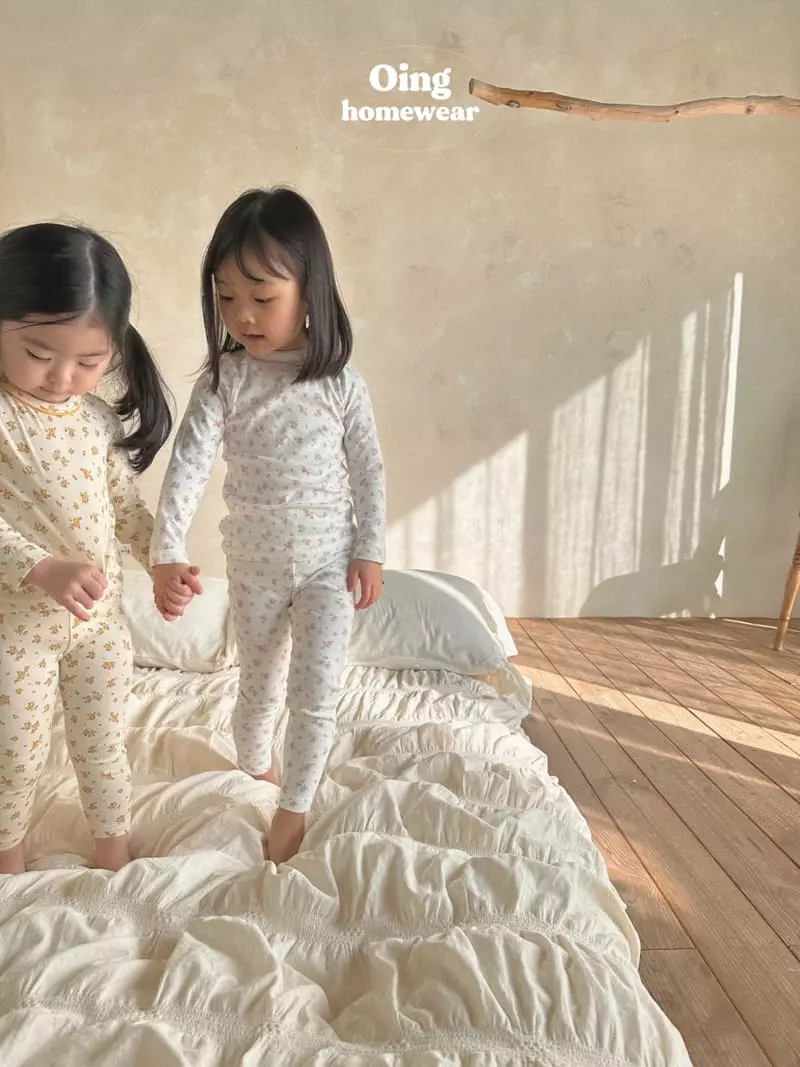 Oing - Korean Children Fashion - #littlefashionista - Fring Top Bottom Set - 9