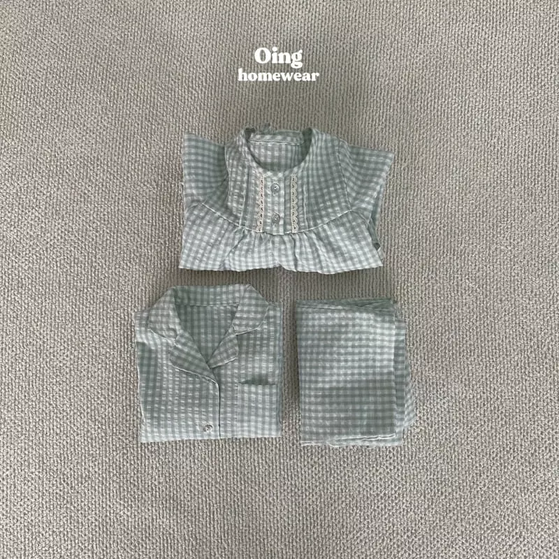 Oing - Korean Children Fashion - #littlefashionista - Sliming Top Bottom Set - 6