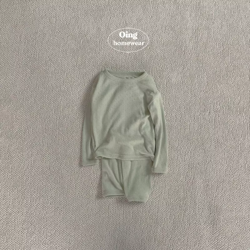 Oing - Korean Children Fashion - #magicofchildhood - Cloud Top Bottom Set - 5