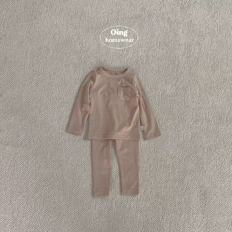 Oing - Korean Children Fashion - #magicofchildhood - Milk Top Bottom Set - 4