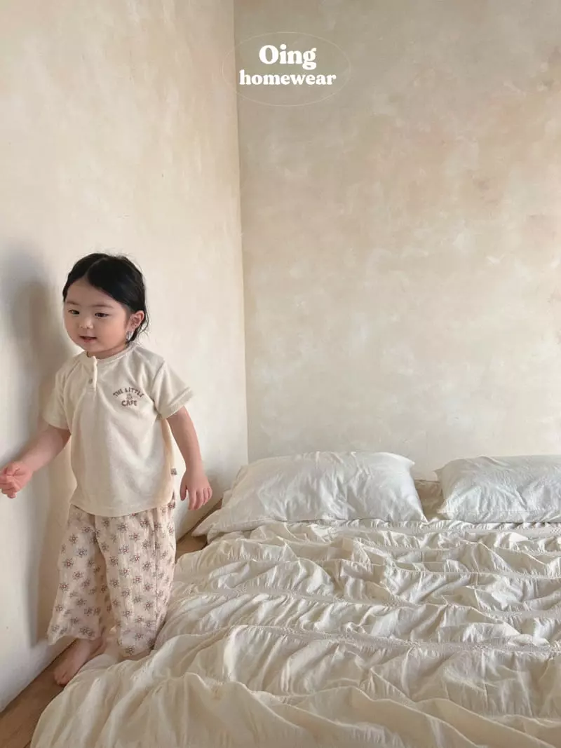 Oing - Korean Children Fashion - #minifashionista - Towel Top Bottom Set - 9