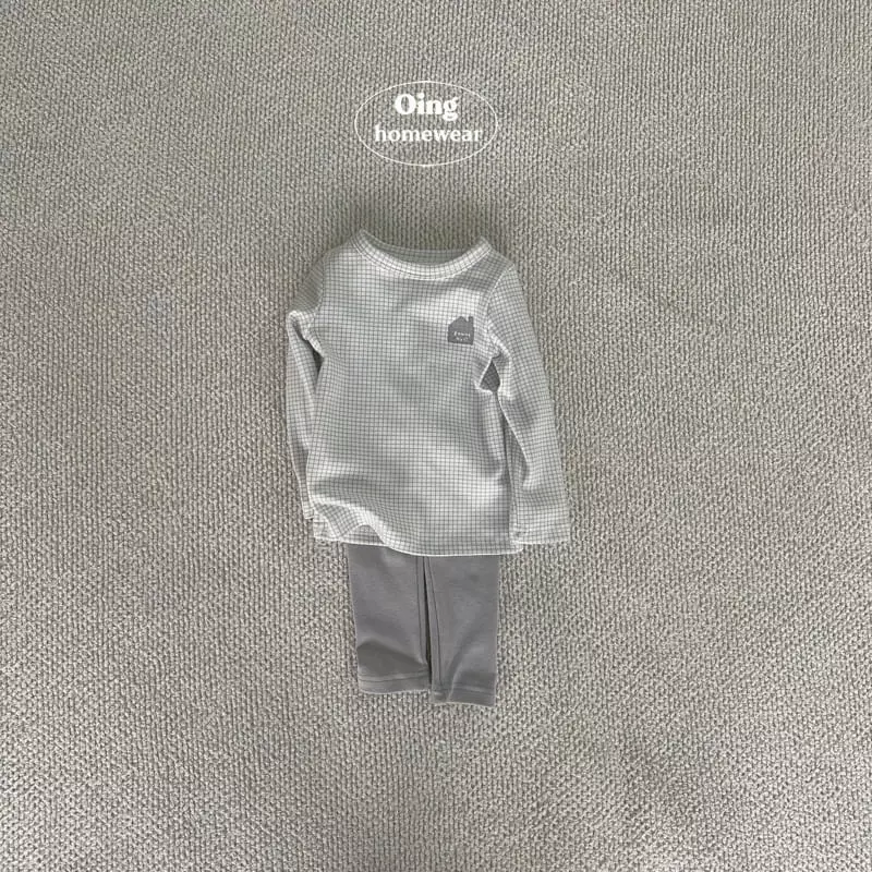 Oing - Korean Children Fashion - #minifashionista - Home Top Bottom Set - 4