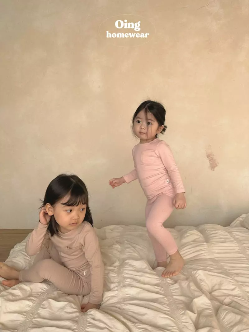 Oing - Korean Children Fashion - #stylishchildhood - Milk Top Bottom Set - 8
