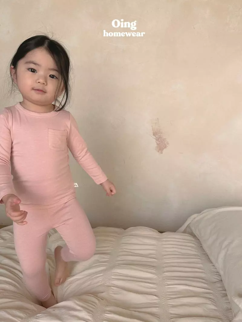 Oing - Korean Children Fashion - #todddlerfashion - Milk Top Bottom Set - 6