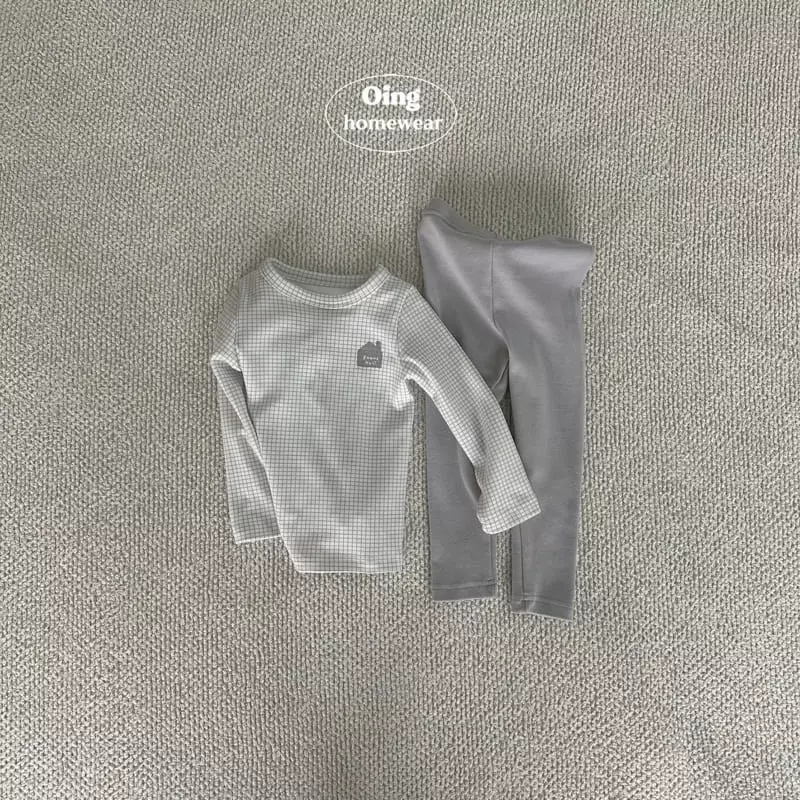 Oing - Korean Children Fashion - #todddlerfashion - Home Top Bottom Set - 5