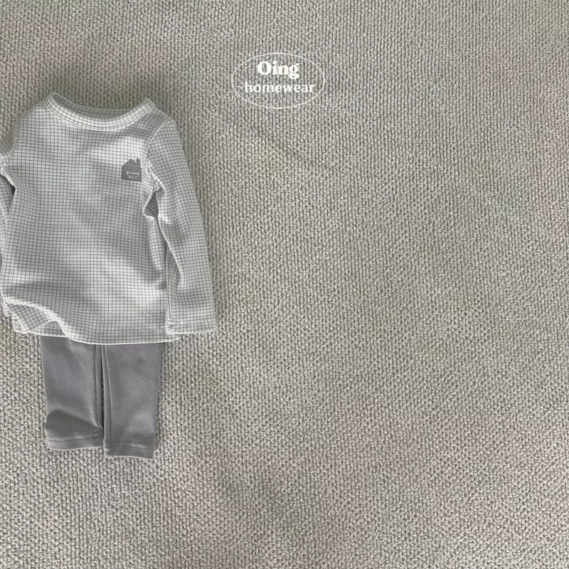 Oing - Korean Children Fashion - #toddlerclothing - Home Top Bottom Set - 6