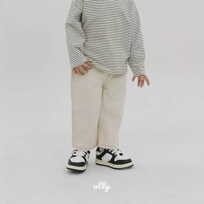 Ollymarket - Korean Children Fashion - #Kfashion4kids - Stripes Tee - 5