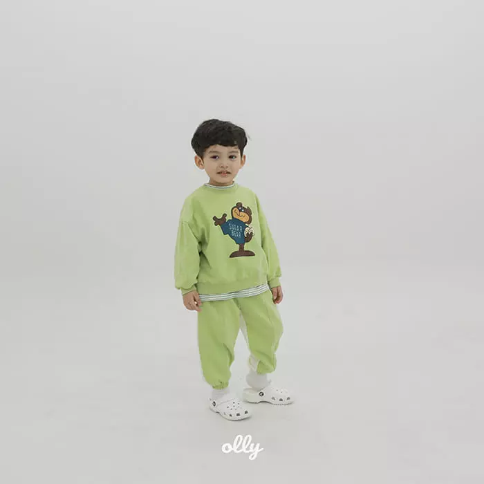 Ollymarket - Korean Children Fashion - #discoveringself - Bear Sweatshirt - 3