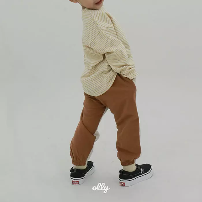Ollymarket - Korean Children Fashion - #kidsshorts - Two Tone Pants - 6