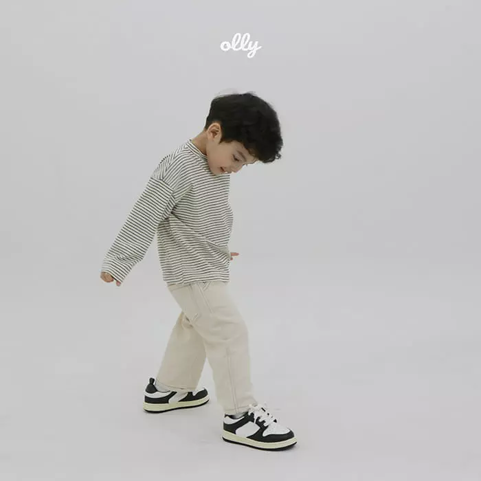 Ollymarket - Korean Children Fashion - #kidsstore - Stripes Tee - 3