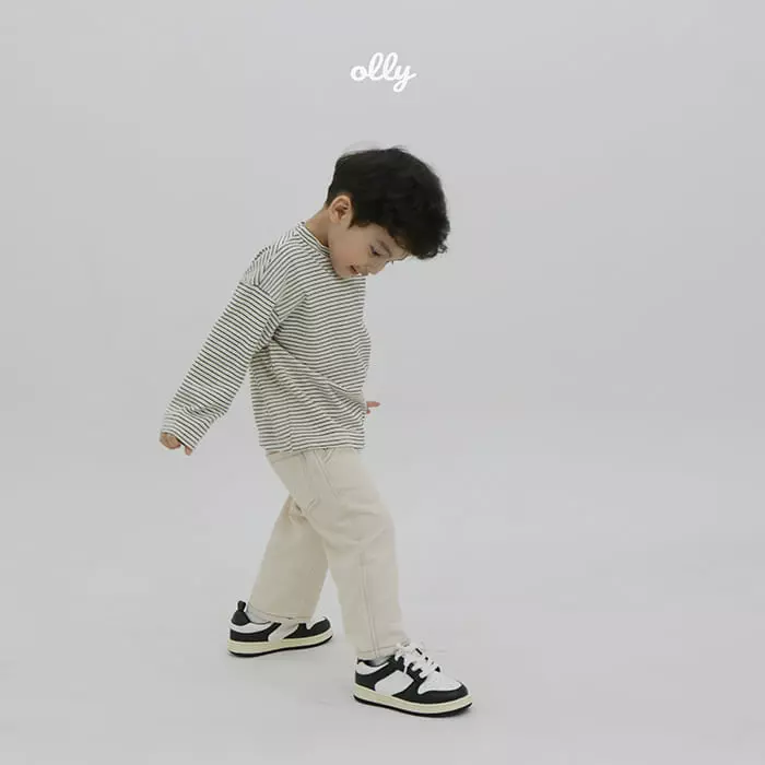 Ollymarket - Korean Children Fashion - #kidzfashiontrend - Stitch Pants - 6